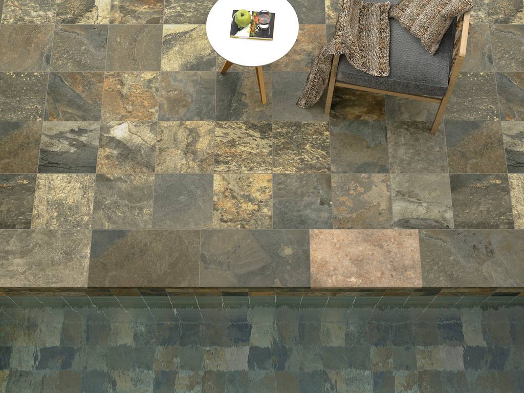 Керамогранит уличный Sinai Green Base C3/R11 Antislip 600х1200х20мм 1шт/уп TERRASLAB купить в Санкт-Петербурге