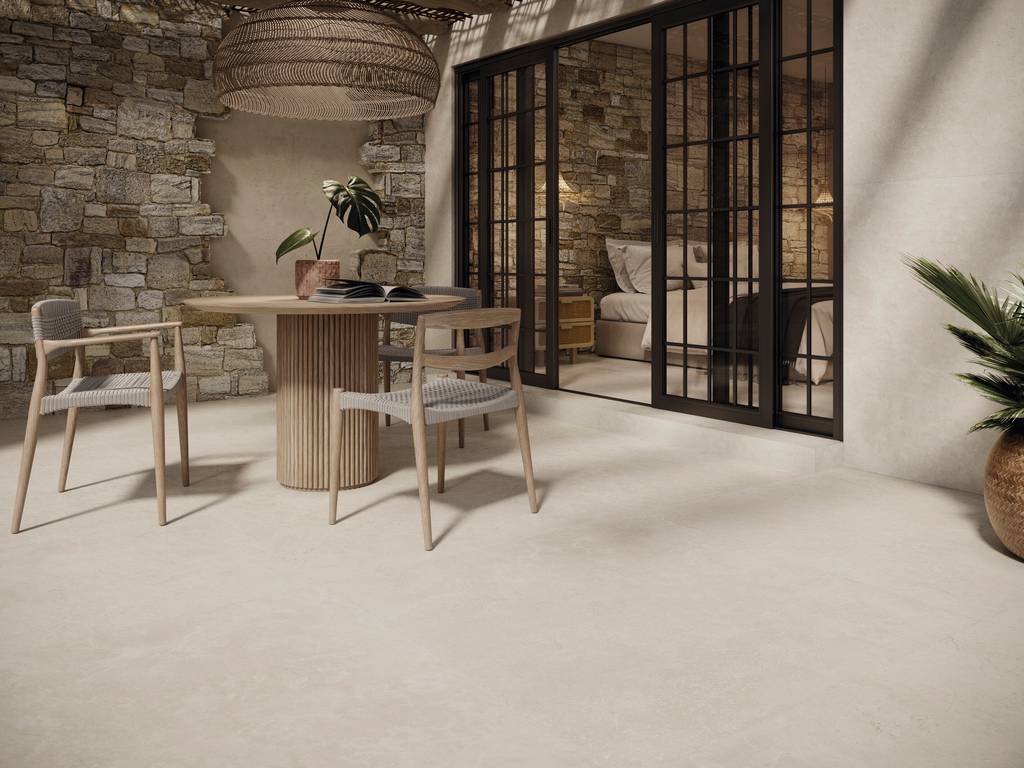 Керамогранит уличный Trevia Ivory Base C3/R11 Antislip 600х600х20мм 2шт/уп TERRASLAB купить в Санкт-Петербурге