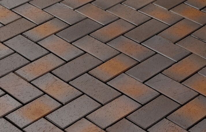 Vandersanden Брусчатка клинкерная Calau 200х100х45мм 630шт/пд, Calau