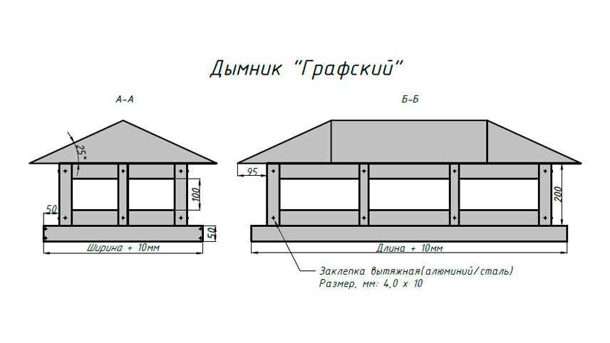 Дымник Графский TINMASTER 0.50мм Satin 7024 (темно-серый) 390х520мм купить в Санкт-Петербурге