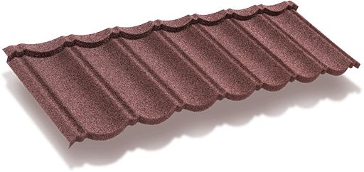 Кровельная панель КИТАЙСКАЯ СЕРИЯ Классик мокко 1350х420мм купить в Санкт-Петербурге