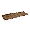 Композитная черепица 0.40мм 1340х420мм CM ROOF SCANDINAVIA BOND COFFEE (кофе) купить в Москве