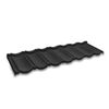 Черепица композитная 0.40мм 1340х420мм CM ROOF BOND BLACK (черный) купить в Москве