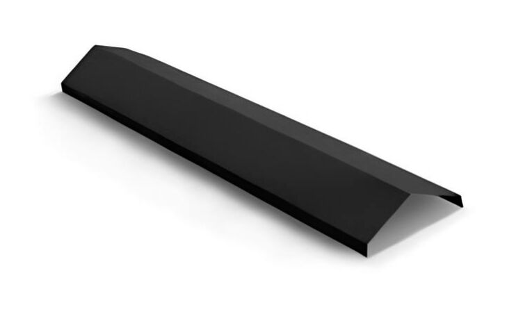 Конек ребровый CM ROOF 1.35м, чёрный