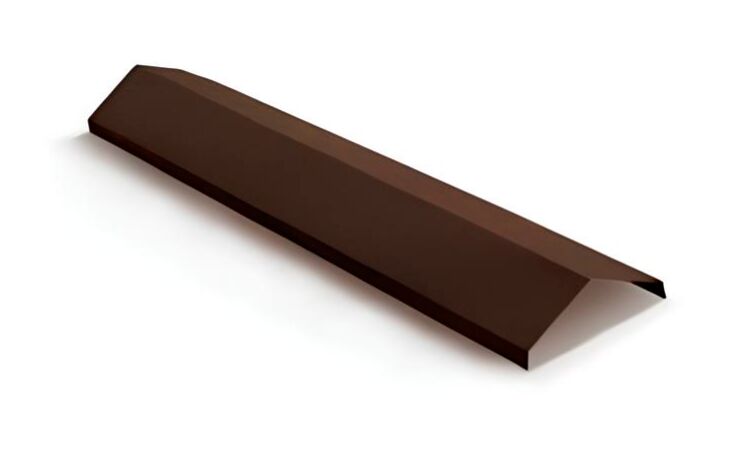Конек ребровый CM ROOF 1.35м, кофе