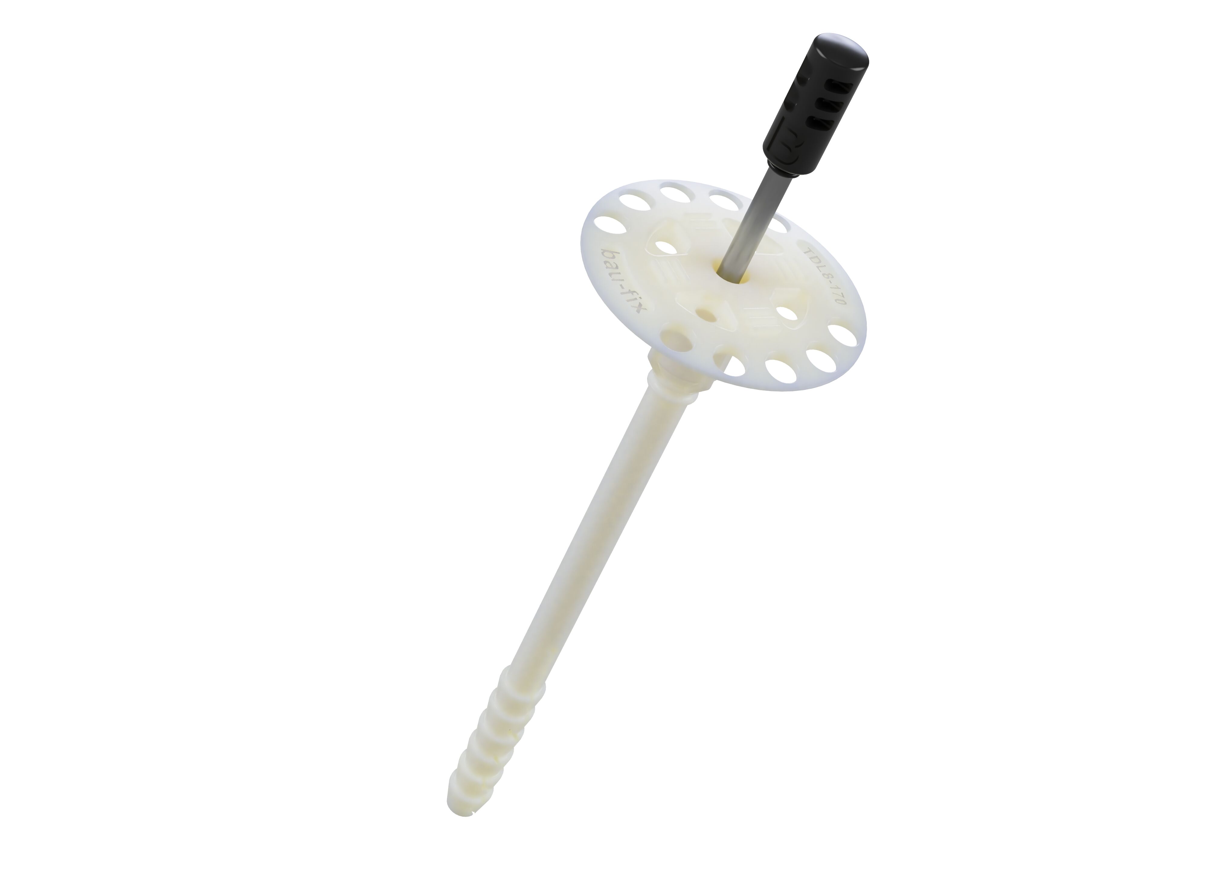 Дюбель TDLMT 8х190мм (гвоздь: металл D4.2мм увелич.термоголовка) 250шт/уп Бау-Фикс купить в Санкт-Петербурге