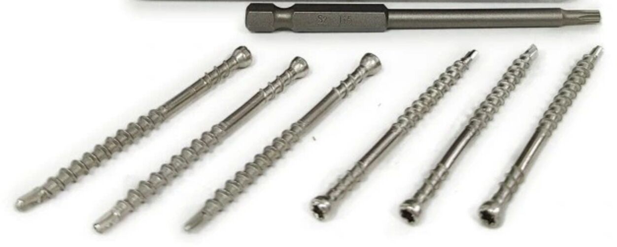 Упаковка саморезов Finka Hidden Deck Screws A2 75мм 700шт/уп купить в Санкт-Петербурге