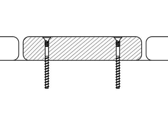 Упаковка саморезов CAMO PREMIUM DECKING SCREW PROTECH C4 T20 в лентах для CAMO DRIVE 75х4.2 мм 1000шт/уп