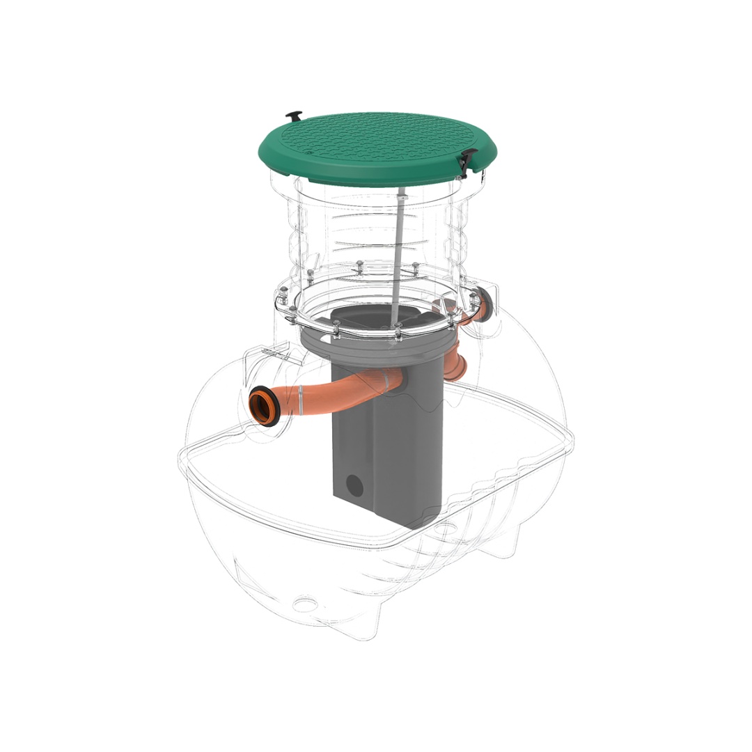 Септик Ground 3 с горловиной 600мм Rostok купить в Санкт-Петербурге