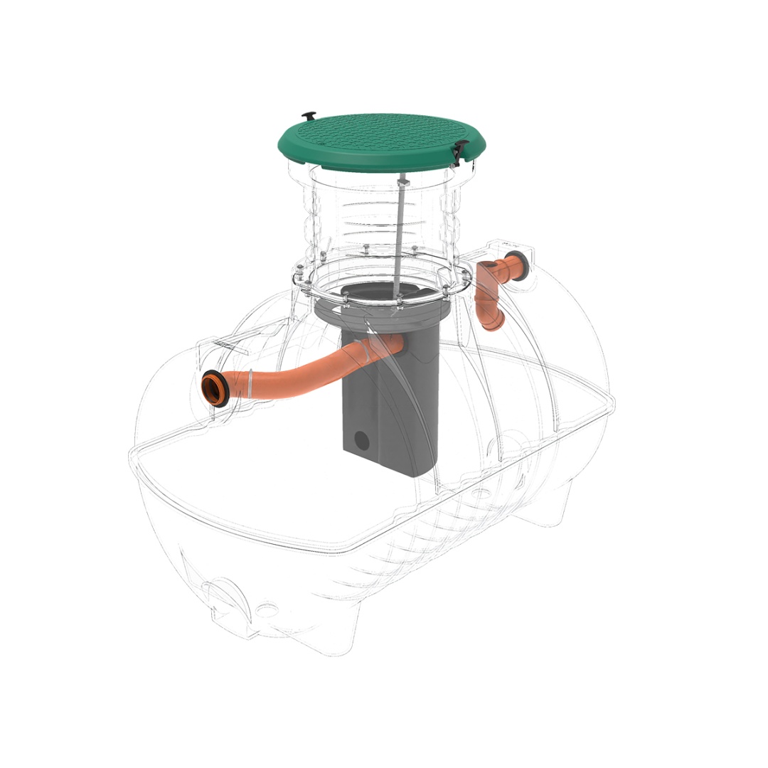 Септик Ground 6 с горловиной 600мм Rostok купить в Санкт-Петербурге
