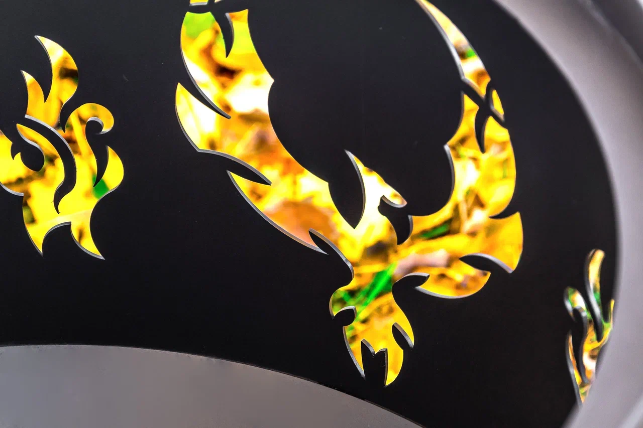 Костровая чаша "Феникс" D500 коническое дно купить в Санкт-Петербурге