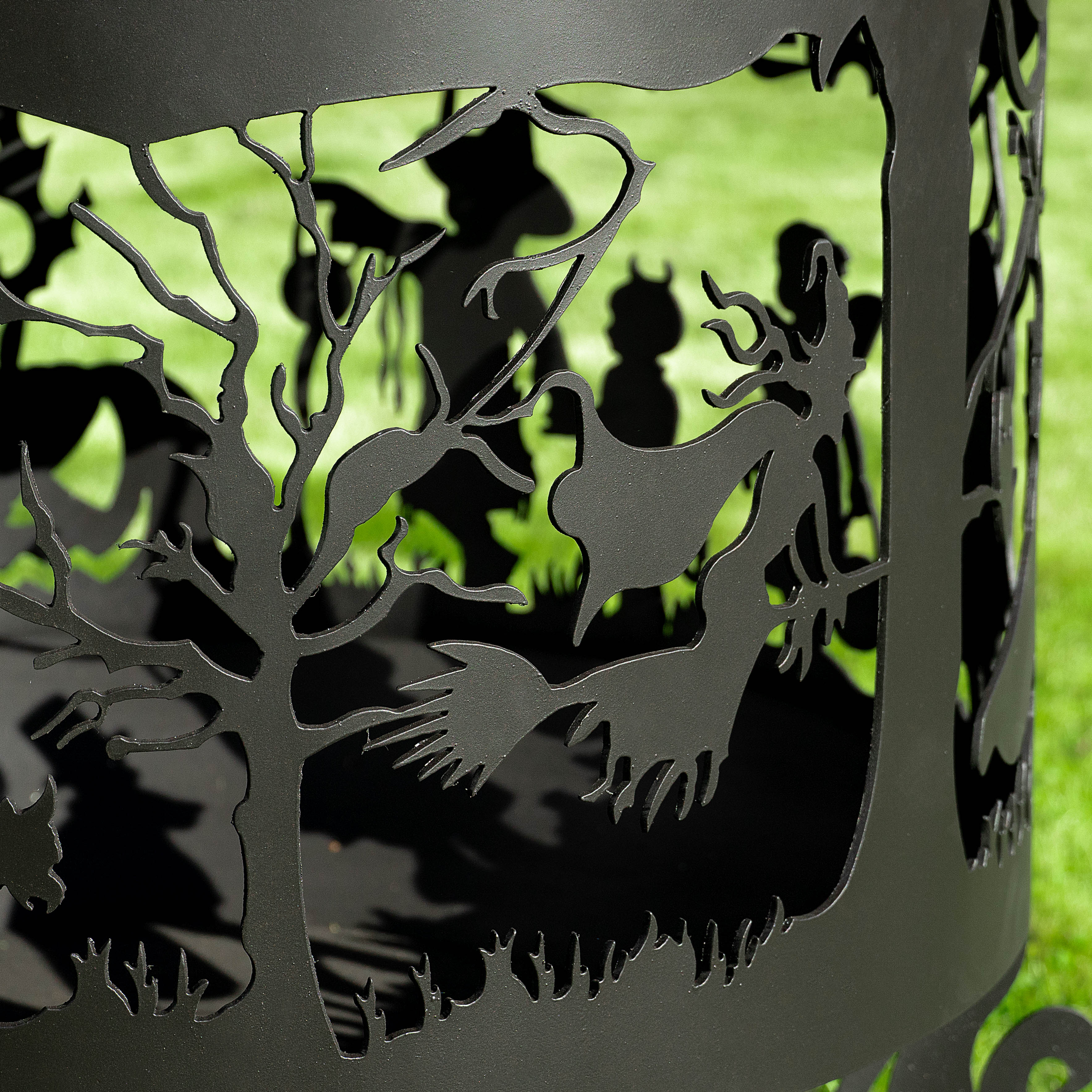 Костровая чаша "Хэллоуин" D500 коническое дно купить в Санкт-Петербурге