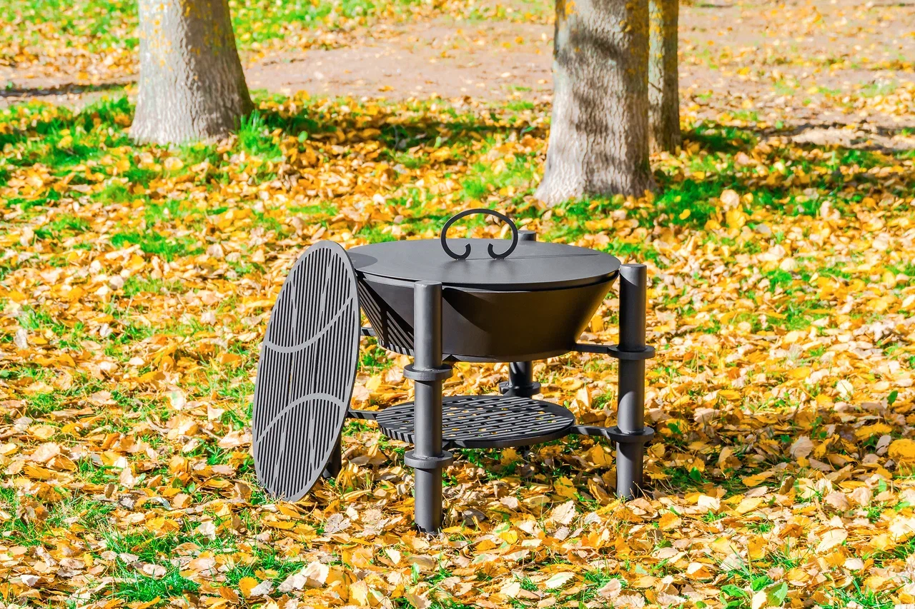 Костровая чаша "Flame" 600х600х520мм купить в Санкт-Петербурге