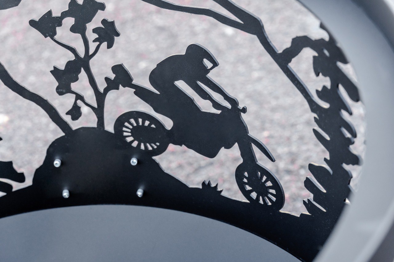 Костровая чаша "Эндуристы" D800 коническое дно купить в Санкт-Петербурге