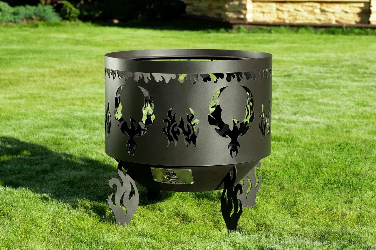 Костровая чаша "Феникс" D500 коническое дно купить в Санкт-Петербурге