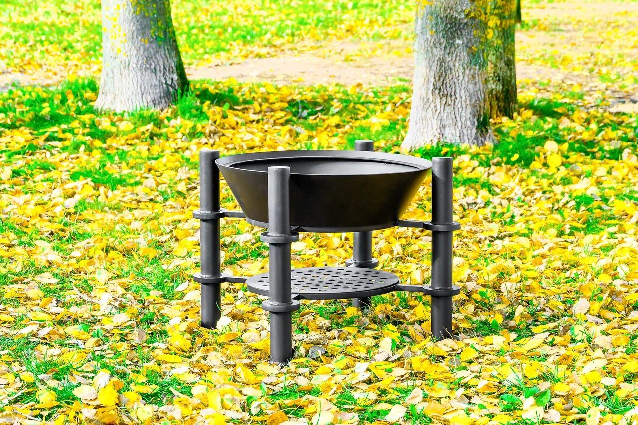 Костровая чаша "Flame" 600х600х520мм купить в Санкт-Петербурге