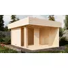 Дом садовый 10 куб Стандарт (брус 44мм) ТН купить в Санкт-Петербурге