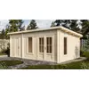 Дом садовый 21 с хозблоком Комфорт (брус 44мм) ТН купить в Санкт-Петербурге