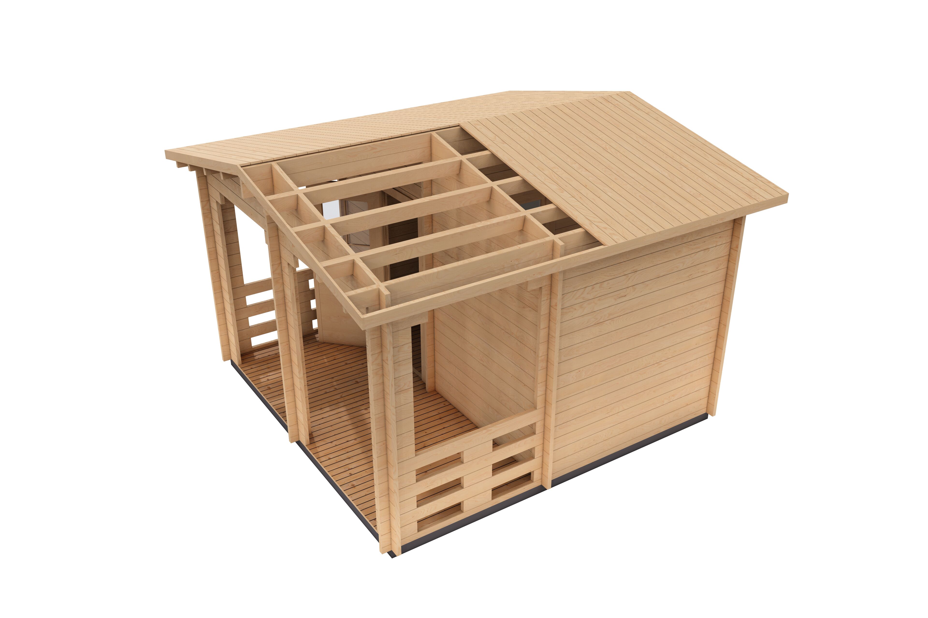 Баня 14 Комфорт (брус 44мм) ТН купить в Санкт-Петербурге