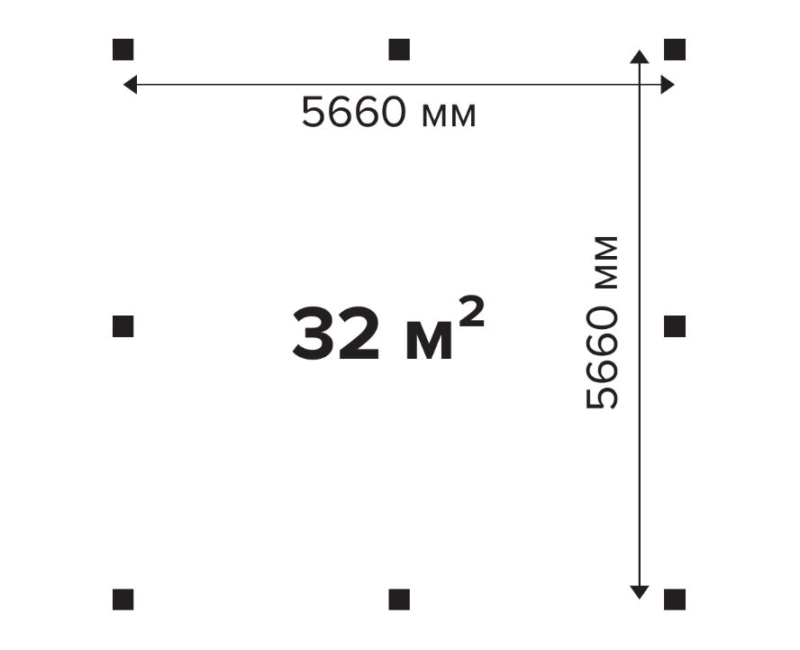 Навес 32 клееный брус ТН купить в Санкт-Петербурге