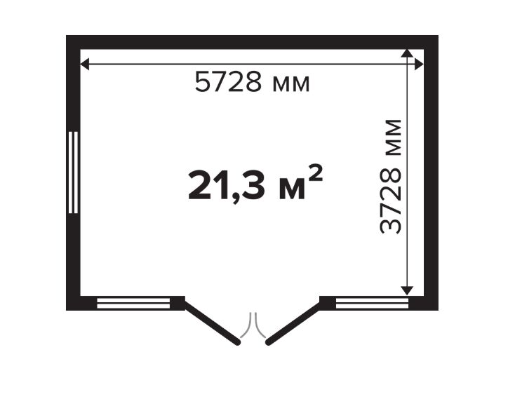 Дом садовый 21 Соло Комфорт (брус 44мм) ТН купить в Санкт-Петербурге