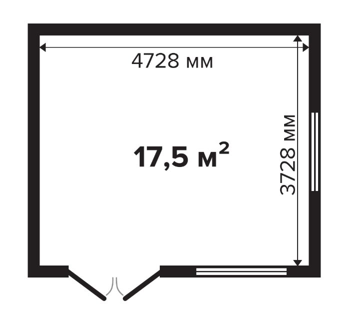Дом садовый 17 Комфорт (брус 44мм) ТН купить в Санкт-Петербурге