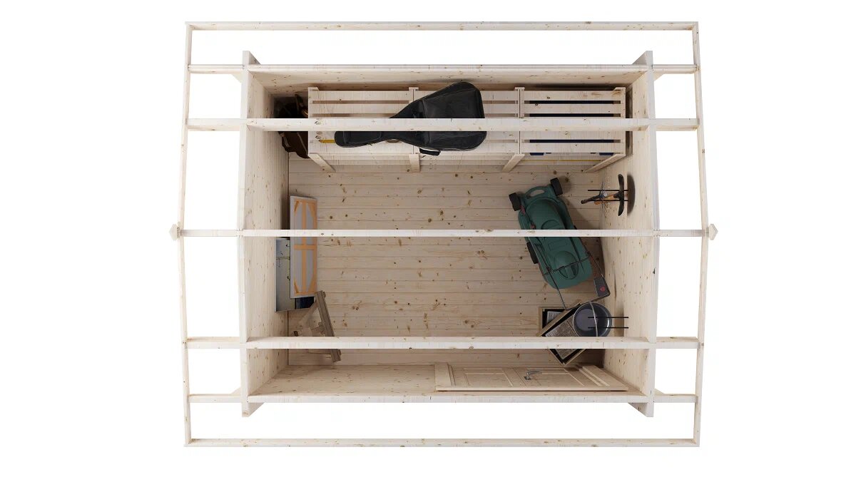 Хозблок 6 Стандарт (брус 44 мм) ТН купить в Санкт-Петербурге