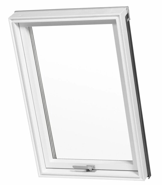 APY M4A B1500 PLUS Окно двухкамерное (ручка снизу) ПВХ Комфорт 78х98см Rooflite