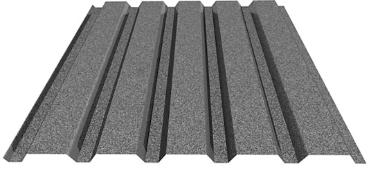 Профнастил МП35 оцинкованный 0.45мм купить в Санкт-Петербурге