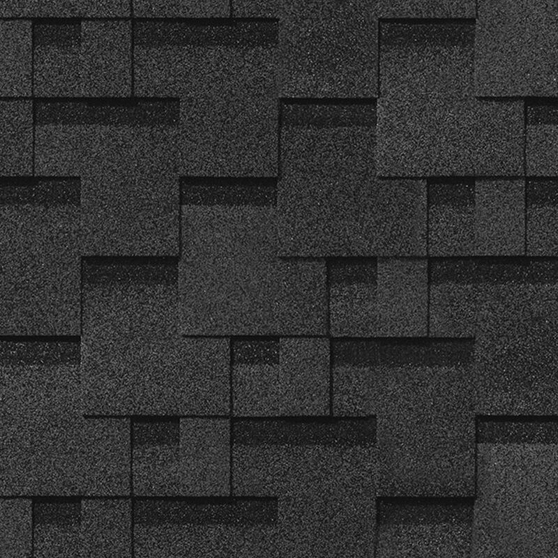 Гибкая черепица Docke PIE COMFORT Афины Асфальт 4.1м2/уп купить в Санкт-Петербурге