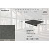 Ступень фронтальная Peldano Fiorentino Ardenas Antracita 33х33х1.3 антислип 4шт/упак Exagres купить в Санкт-Петербурге
