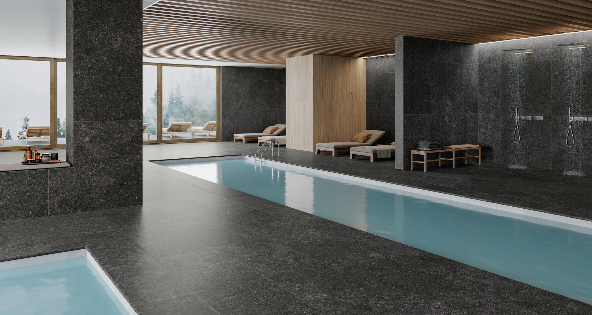 Плитка напольная Ardenas Antracita 60х120х0.92 матовый 2шт/упак Exagres купить в Санкт-Петербурге