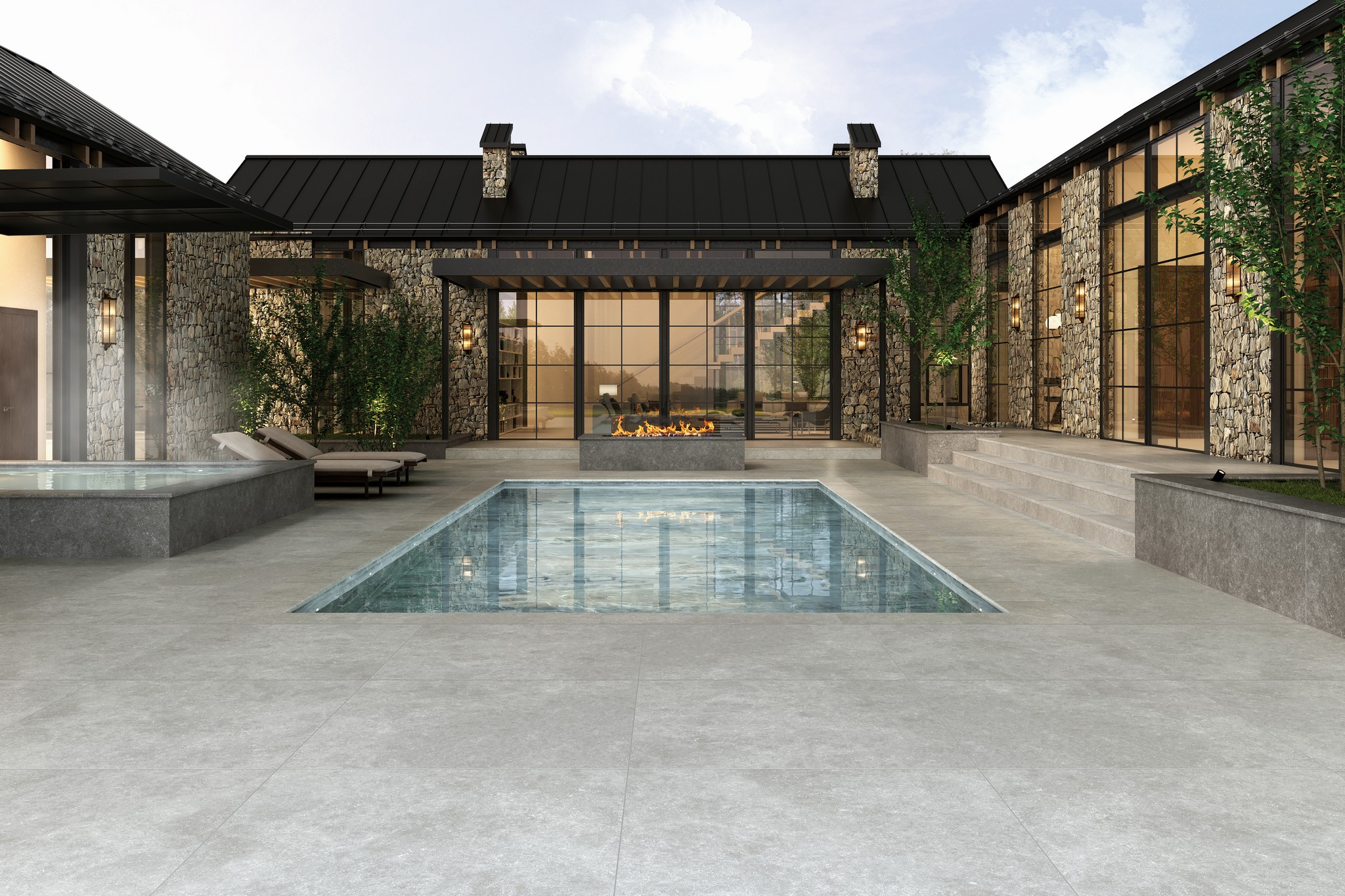 Плитка напольная Ardenas Cromo 33х33х1 антислип 9шт/упак Exagres купить в Санкт-Петербурге