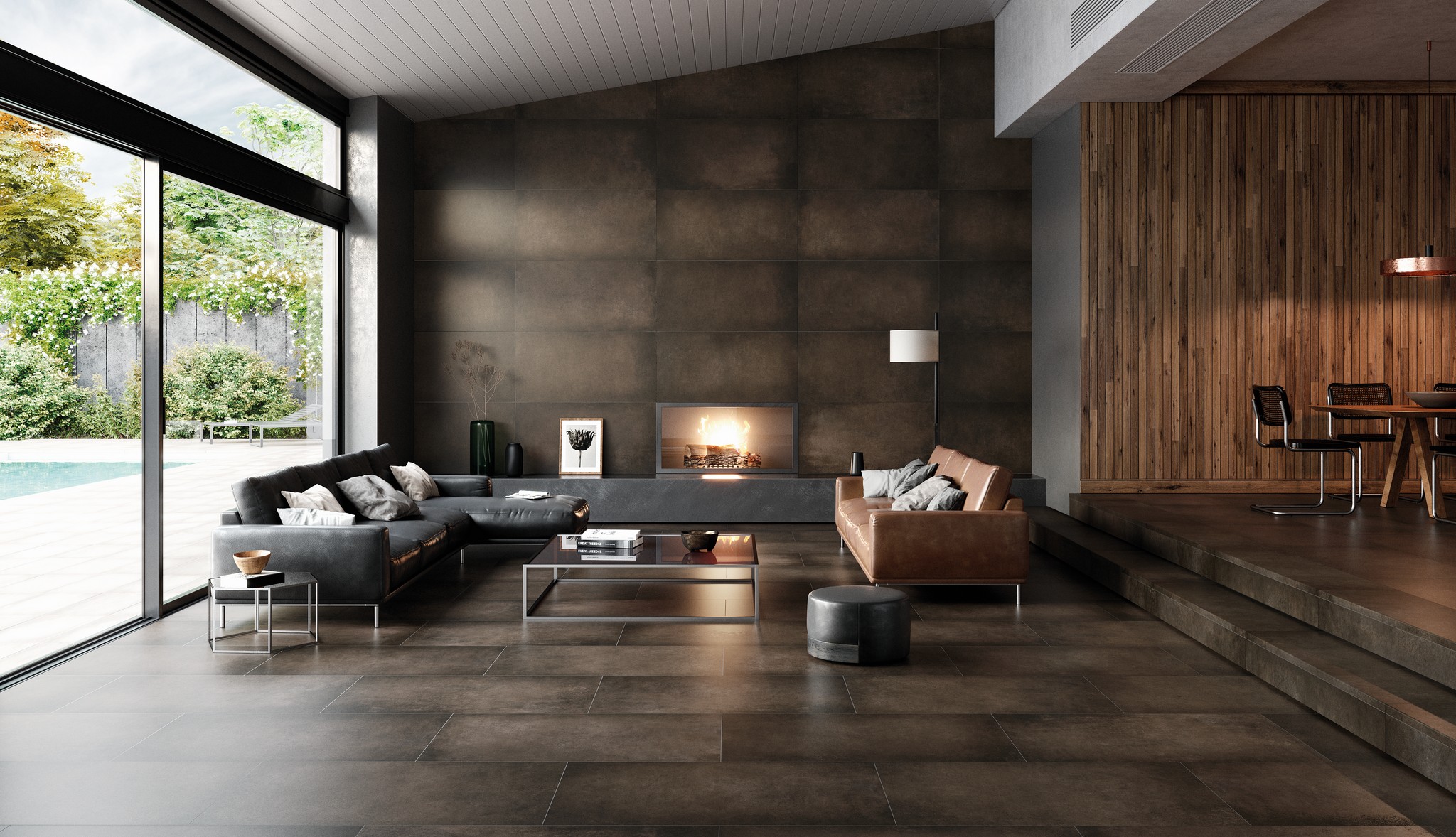 Ступень фронтальная Peldano Recto Cosmos Copper С1 33х120х1.2см матовая 2шт/уп Exagres купить в Санкт-Петербурге