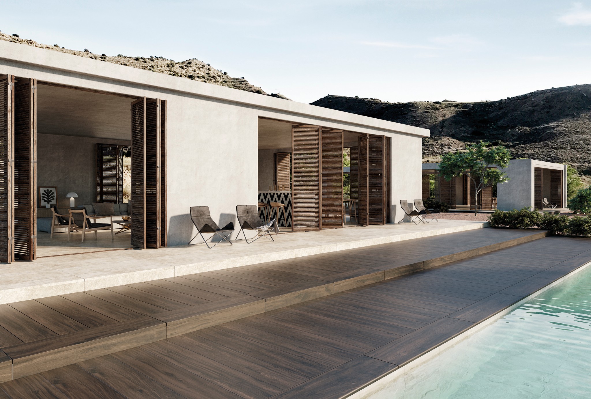 Плитка напольная клинкерная Lizana Nogal 25х150х0.9см матовая 3шт/1.12м2/уп Exagres купить в Санкт-Петербурге