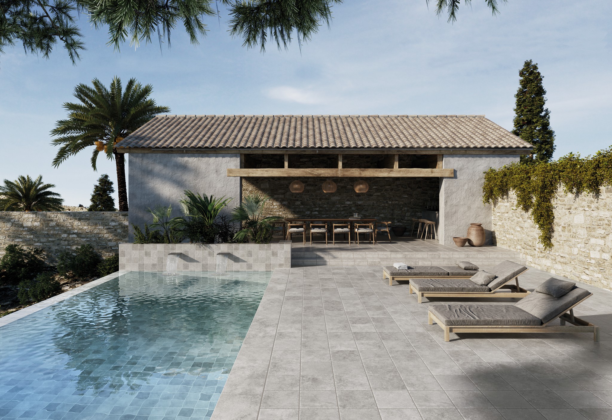 Плитка напольная Provenza Nebbia 33х33х1 антислип 9шт/упак Exagres купить в Санкт-Петербурге