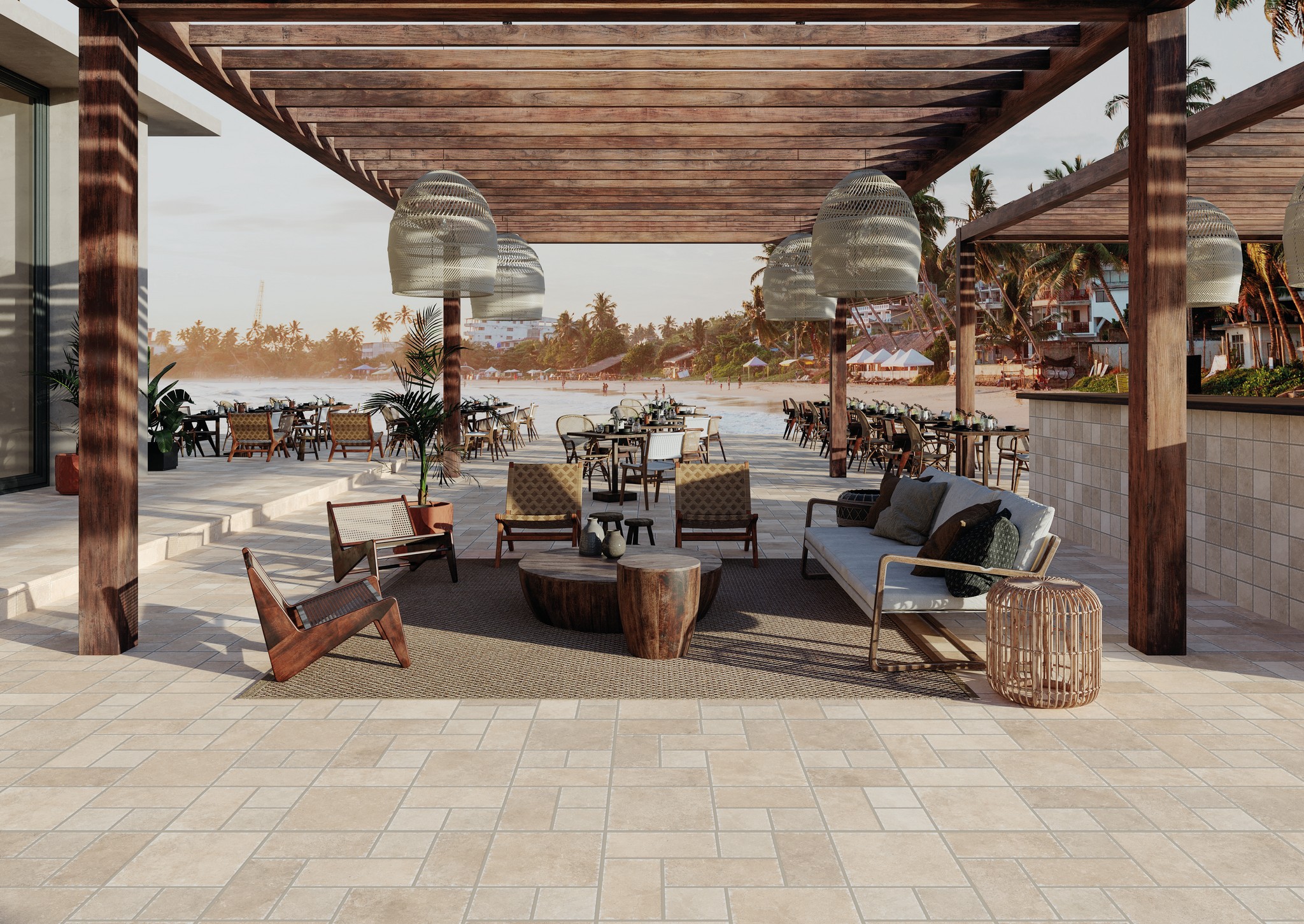 Ступень фронтальная Peldano Recto Provenza Navona R12 33х120х1.2 антислип 2шт/упак Exagres купить в Санкт-Петербурге