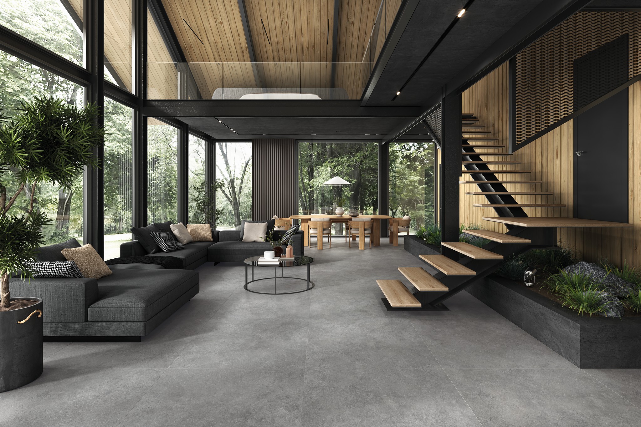 Плитка напольная Provenza Nebbia 60х120х0.92 матовый 2шт/упак Exagres купить в Санкт-Петербурге