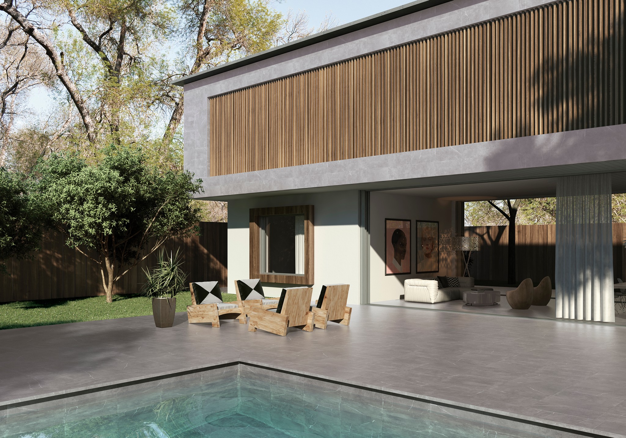 Ступень фронтальная Peldano Florentino Albaroc Galena 33х33х1.3 матовая Exagres купить в Санкт-Петербурге