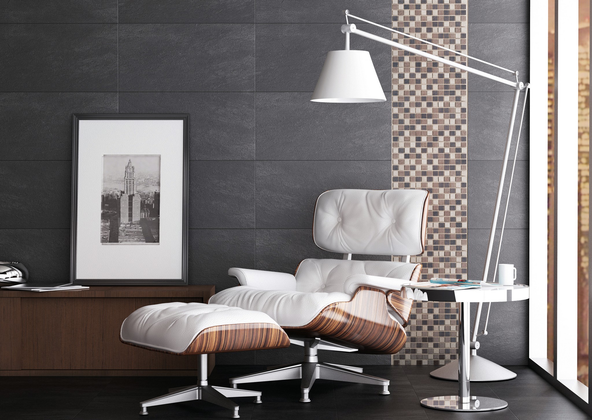 Ступень фронтальная Peldano Recto Mediterraneo Grafito 33х33х1.2 антислип 4шт/упак Exagres купить в Санкт-Петербурге