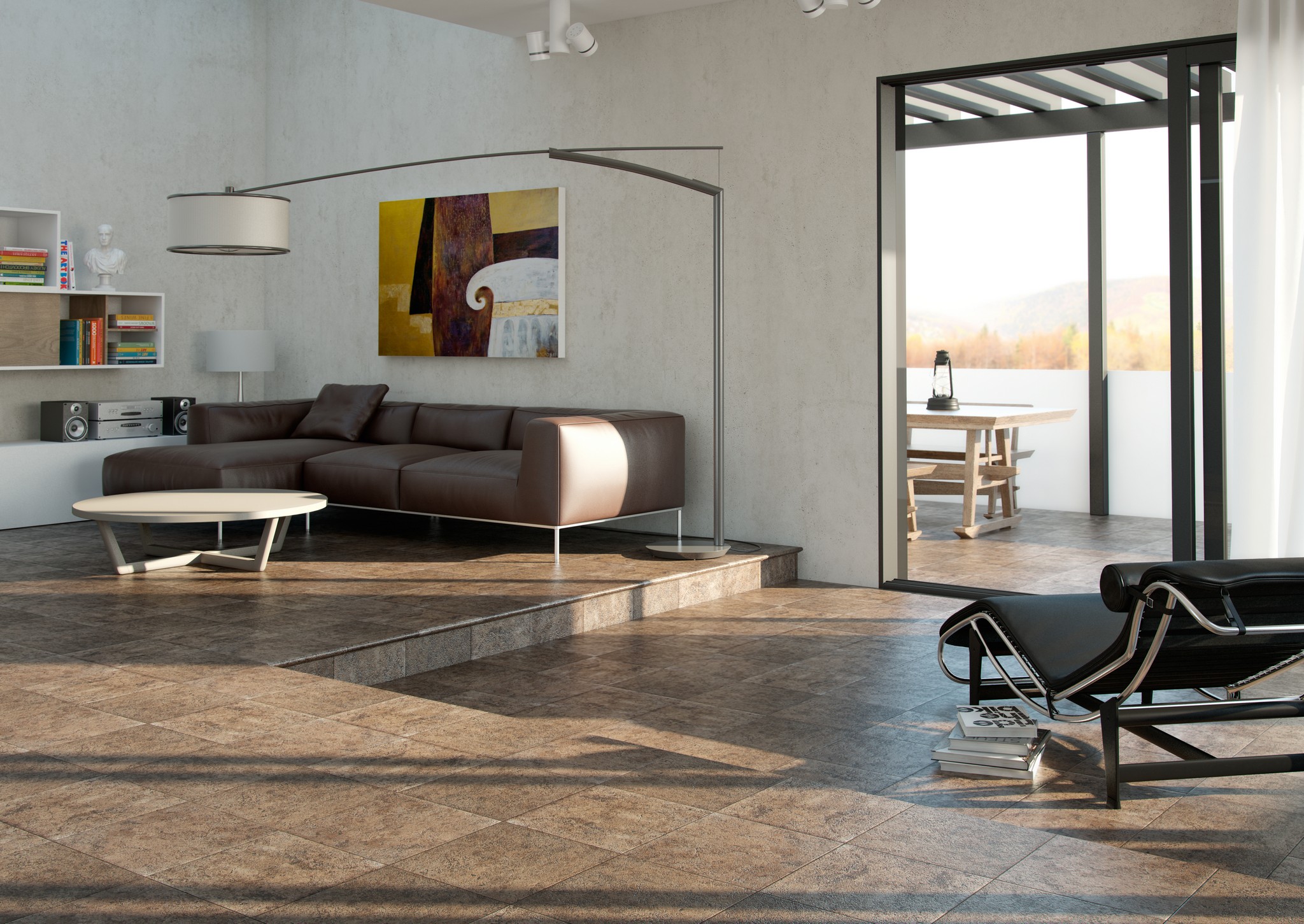 Ступень фронтальная Peldano Fiorentino Metalica Purple  33х33х1.2 матовый 4шт/упак Exagres купить в Санкт-Петербурге