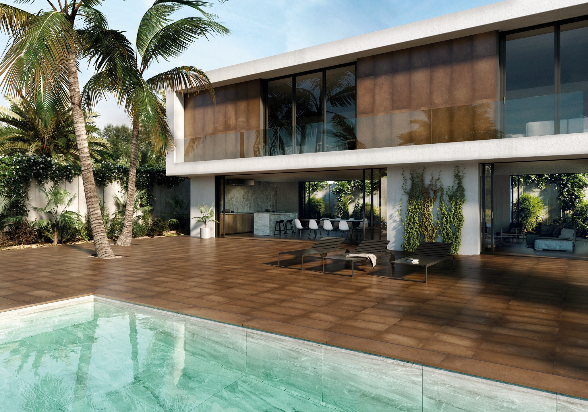 Плитка напольная клинкерная Cosmos Corten С1 60х120х0.92см матовая 2шт/1.44м2/уп Exagres купить в Санкт-Петербурге