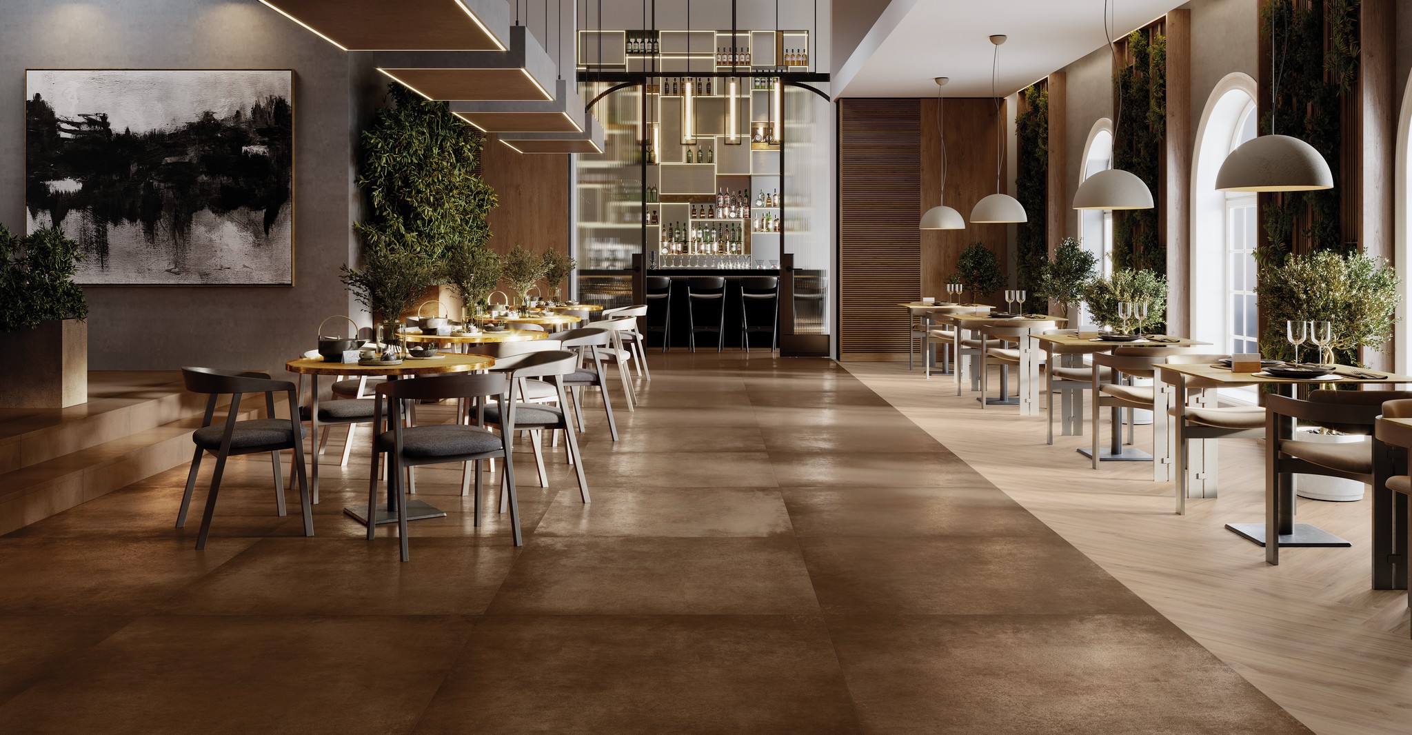 Ступень фронтальная Peldano Recto Cosmos Corten С1 33х120х1.2см матовая 2шт/уп Exagres купить в Санкт-Петербурге