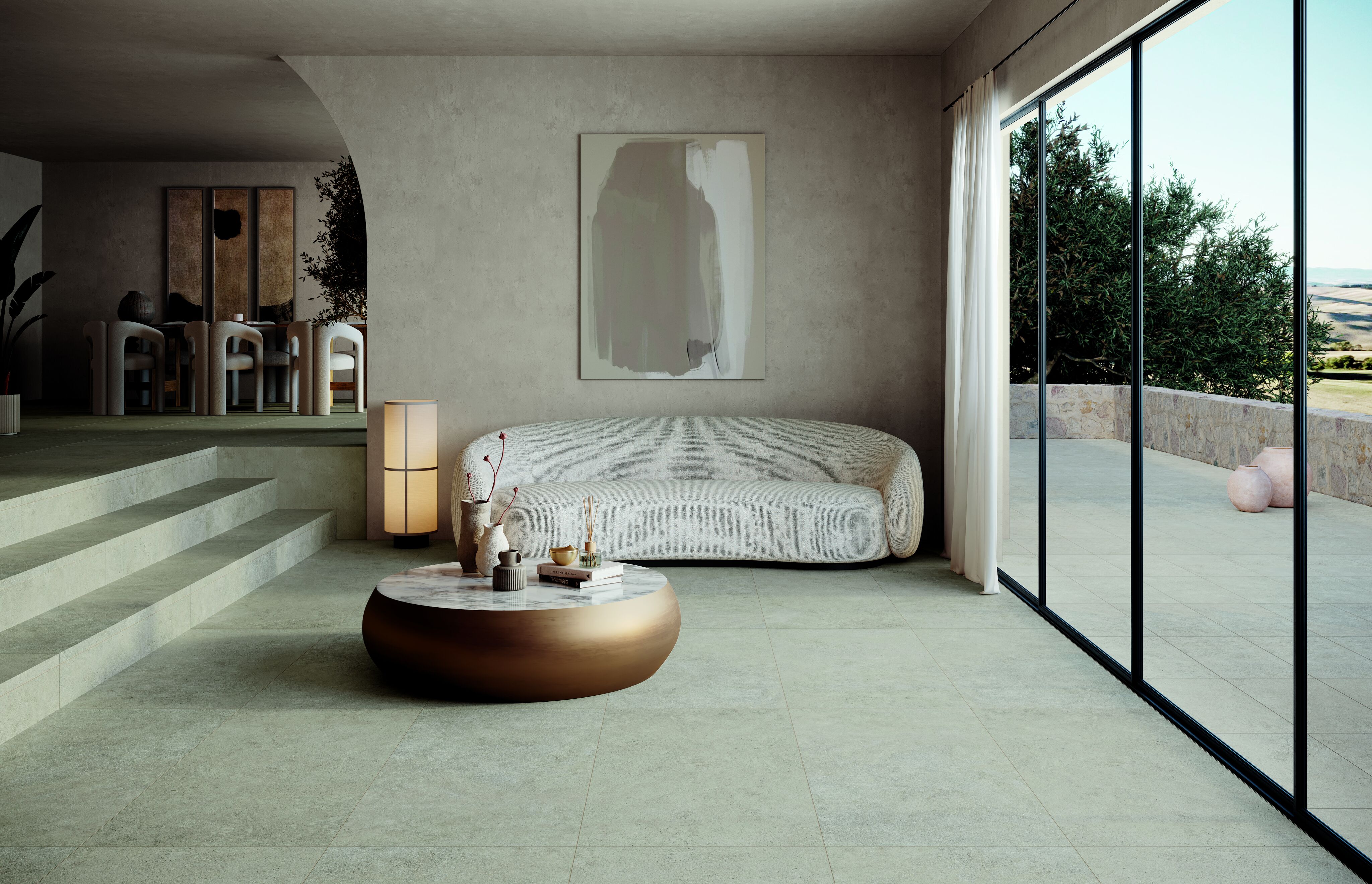 Ступень фронтальная Peldano Florentino Essenza Creta С3 33х33х1.3см антислип 4шт/уп Exagres купить в Санкт-Петербурге