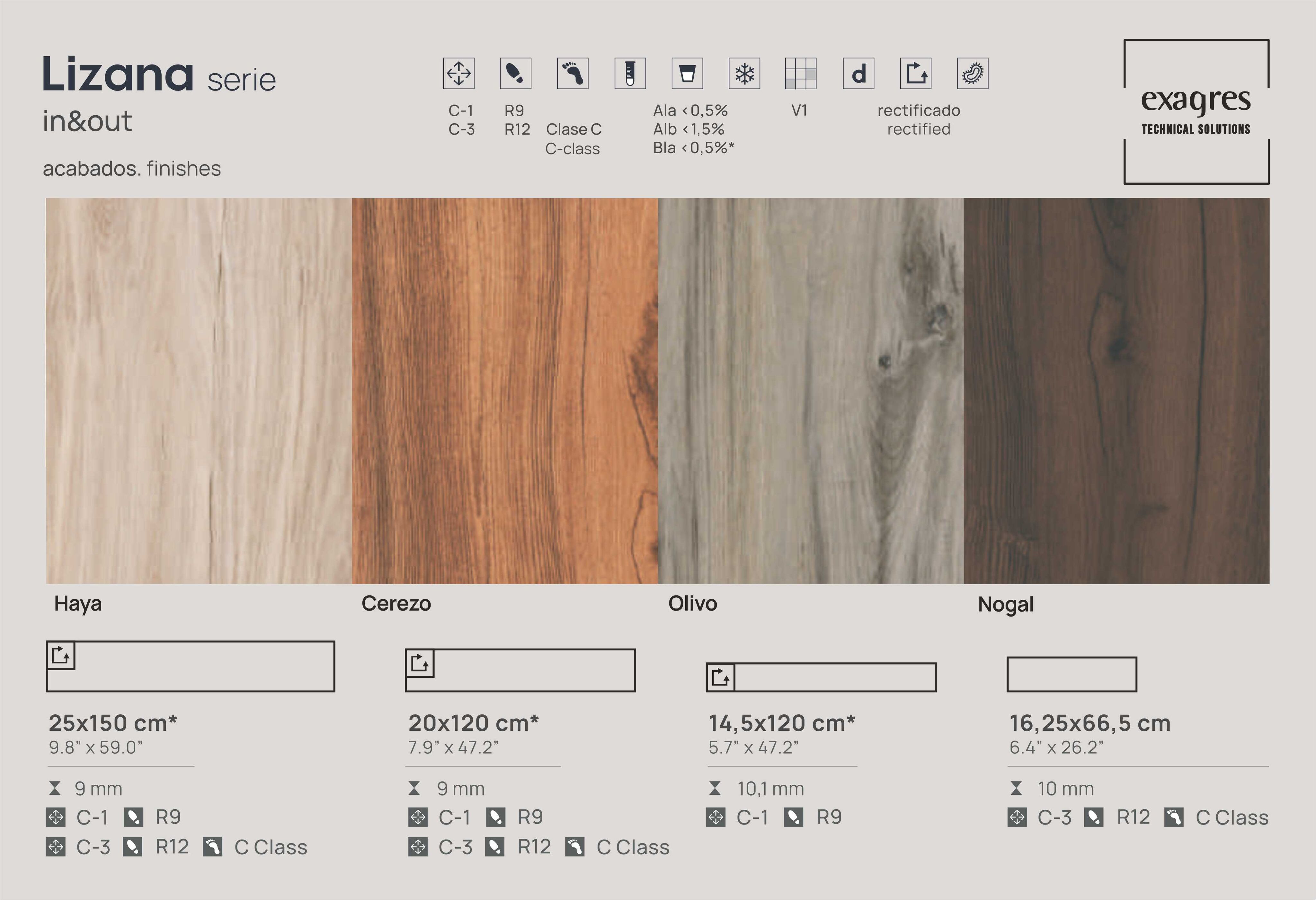 Ступень фронтальная Peldano Recto Lizana Haya 33х120х1.2см матовая 2шт/уп Exagres купить в Санкт-Петербурге