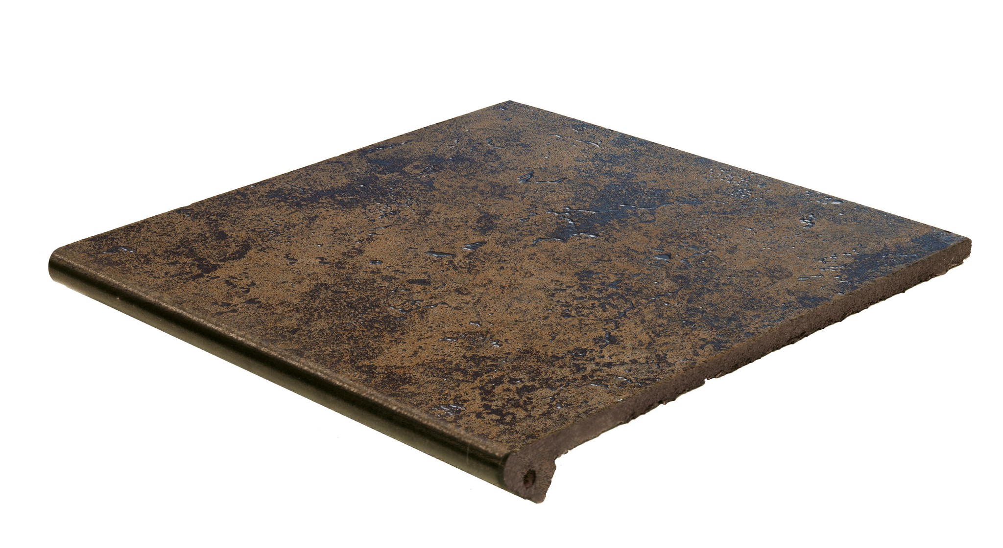 Ступень фронтальная Peldano Fiorentino Metalica Vulcano 33х33х1.2 матовый 4шт/упак Exagres купить в Санкт-Петербурге