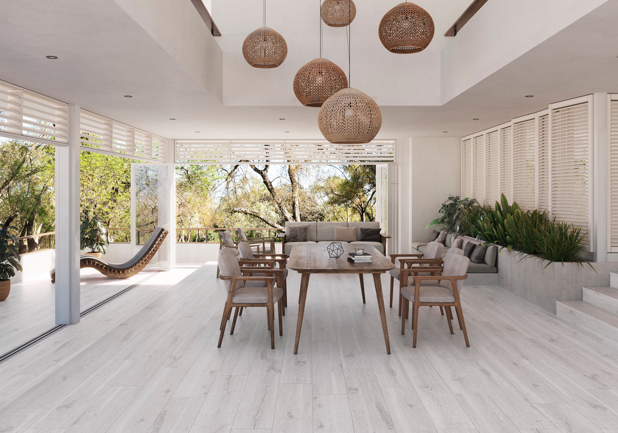 Напольная плитка Yoho Natural 14.5х120х0.9 под дерево Exagres купить в Санкт-Петербурге