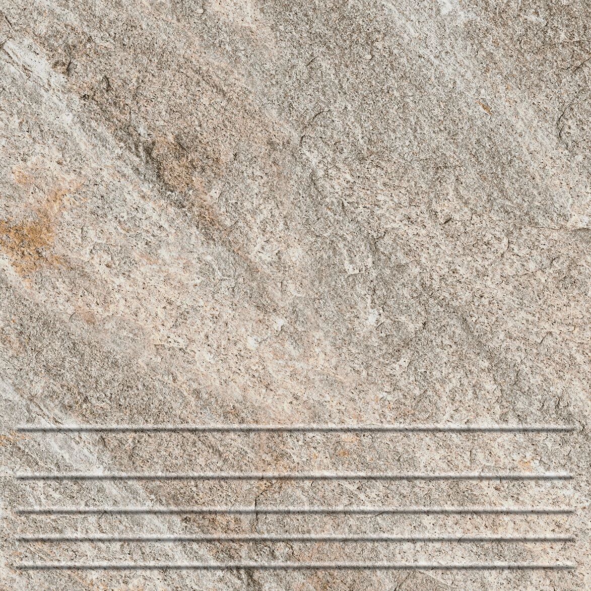 КЕРАМИН Ступень прямая с насечкой 298х298х8.5 Базальт 3 11 шт/м2/15 шт/уп купить в Санкт-Петербурге