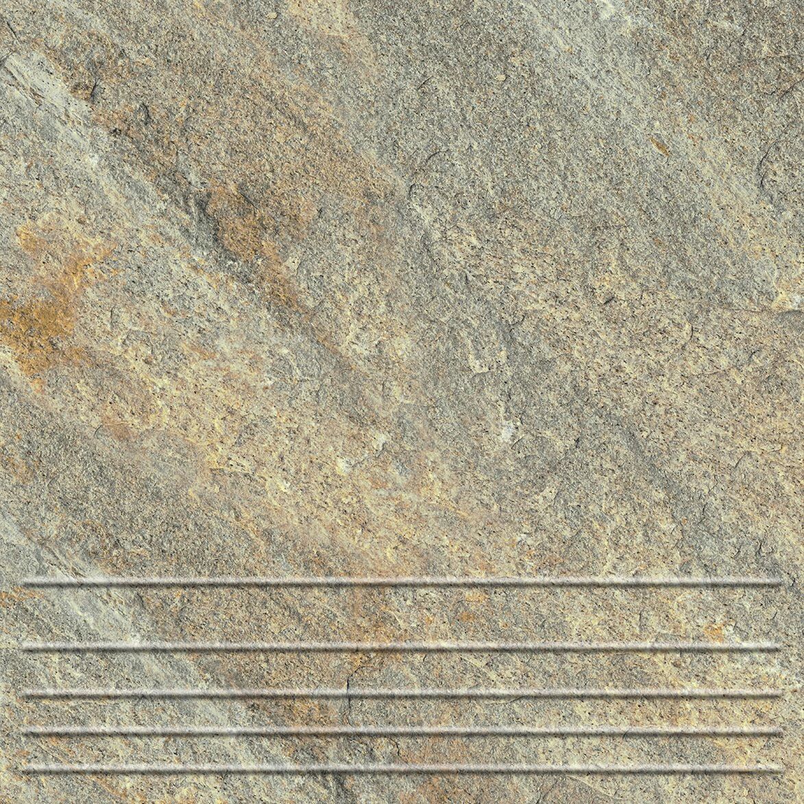 КЕРАМИН Ступень прямая с насечкой 298х298х8.5 Базальт 4 11 шт/м2/15 шт/уп купить в Санкт-Петербурге