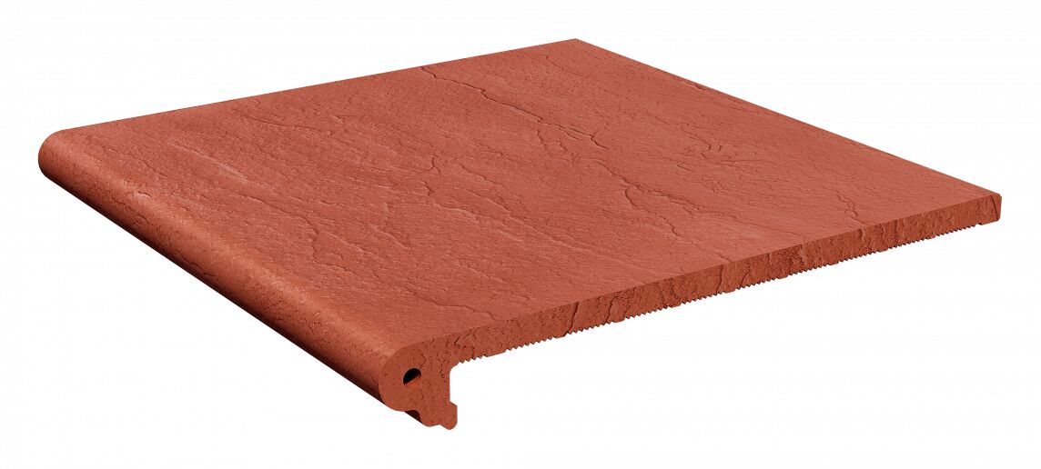 Ступень фронтальная Скала Вишня накат 32х33х1.4см антислип MARKAСТРОЙ купить в Санкт-Петербурге